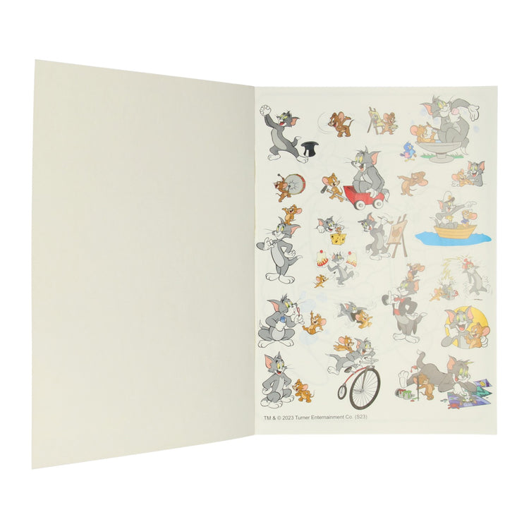 Warner Bros Color Colorbook Tom Jerry con adesivi