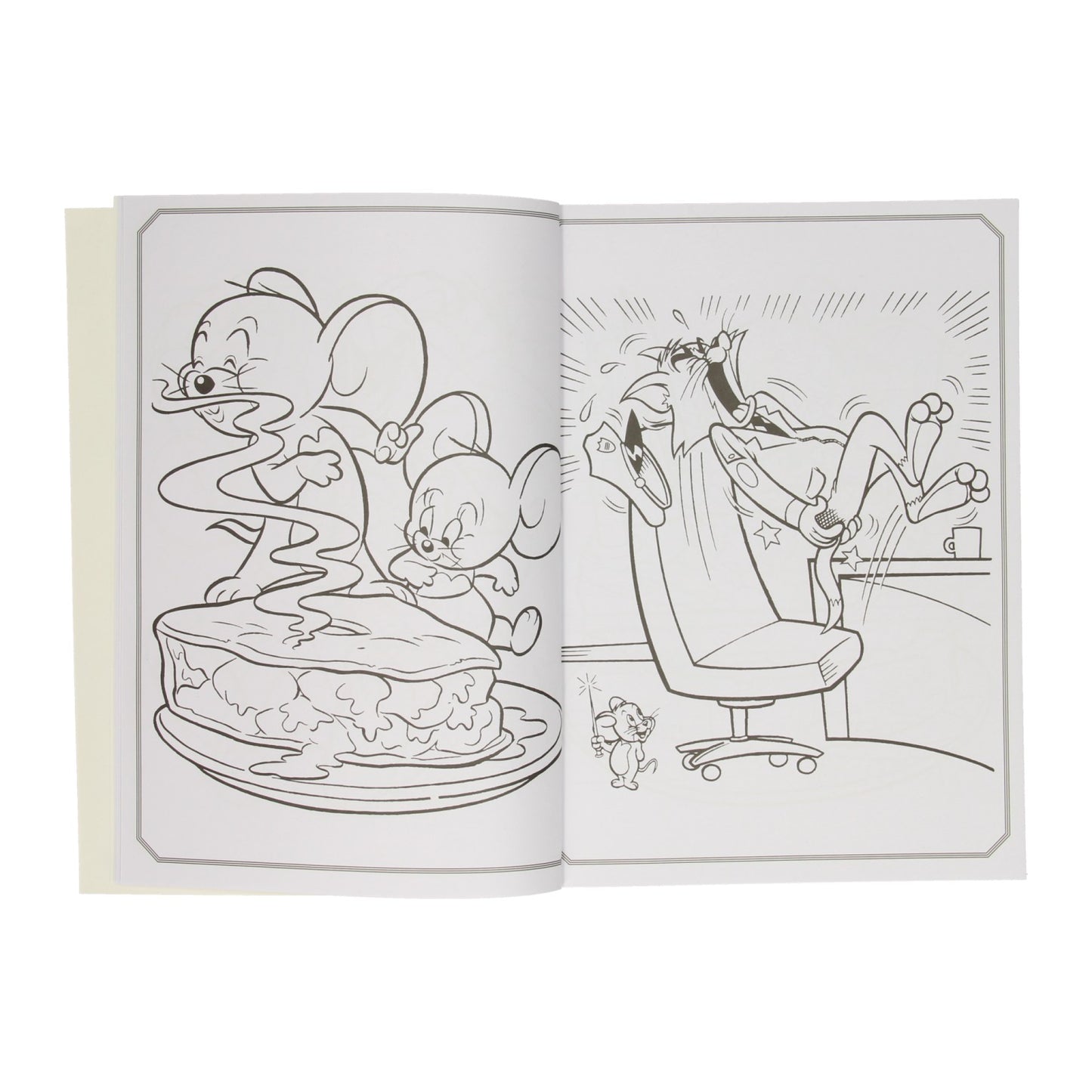 Warner Bros Color Kleurboek Tom Jerry met Stickers