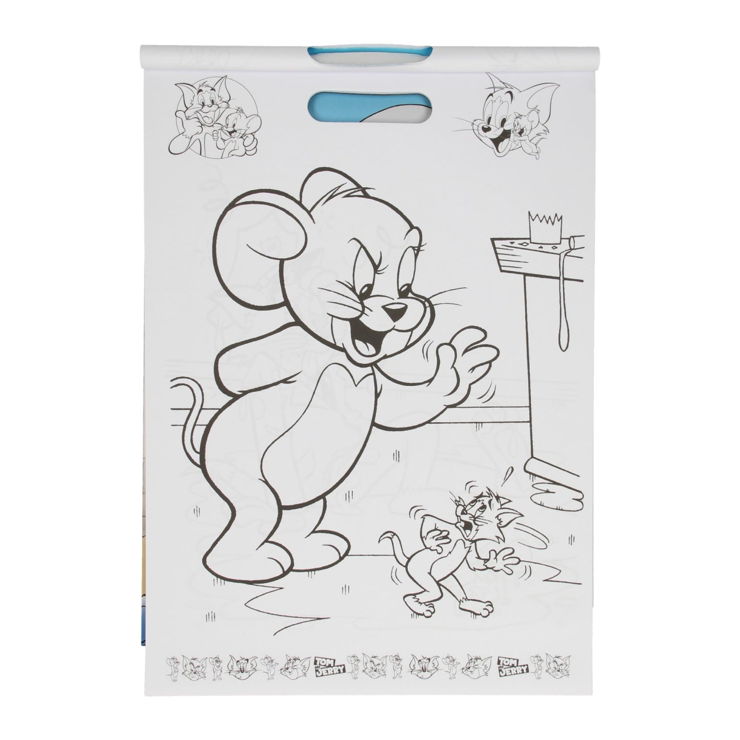 Warner Bros Super Color Colorbook Tom Jerry con adesivi