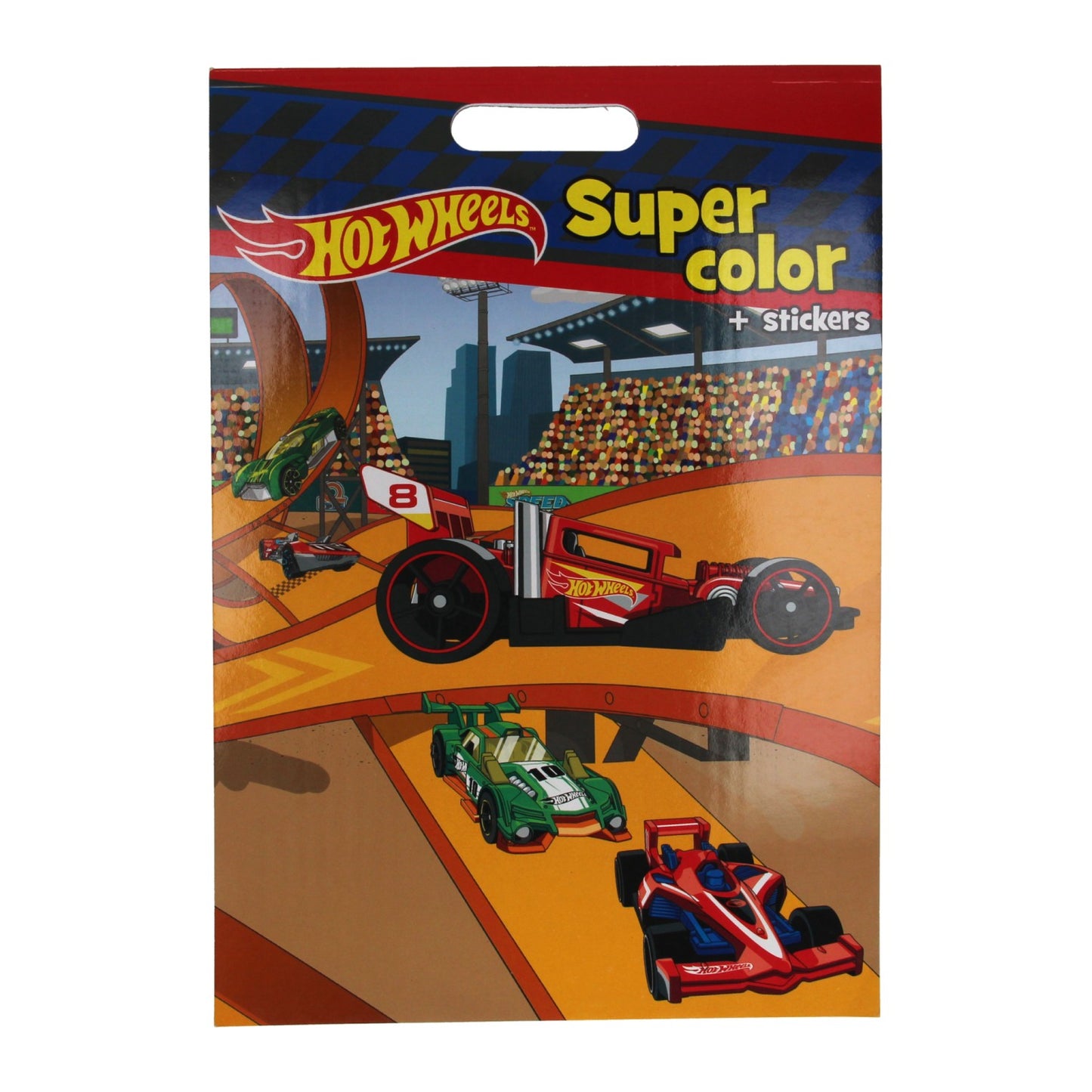 Super Color Colorbook Hot Wheels