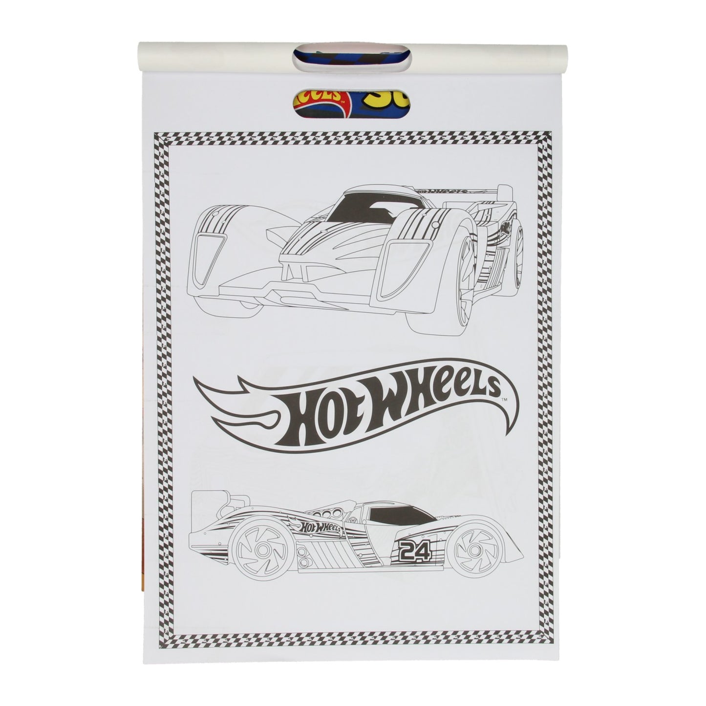 Super Color Colorbook Hot Wheels