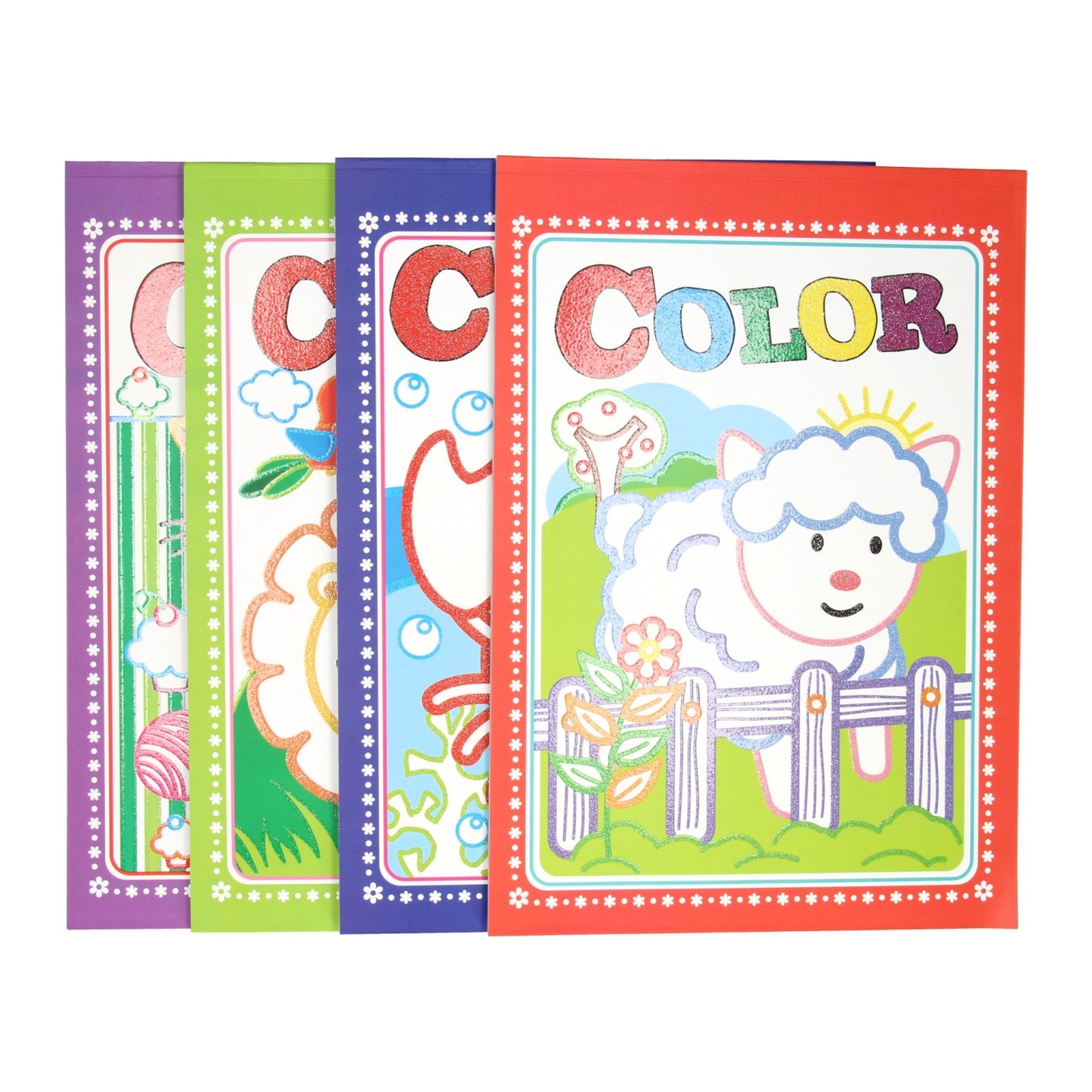 Libro a colori glitter