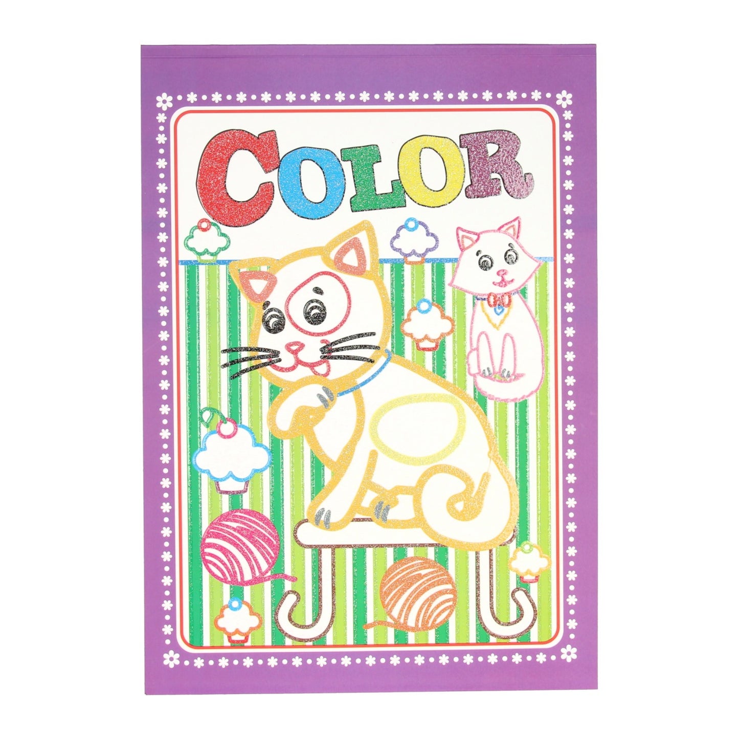 Libro a colori glitter