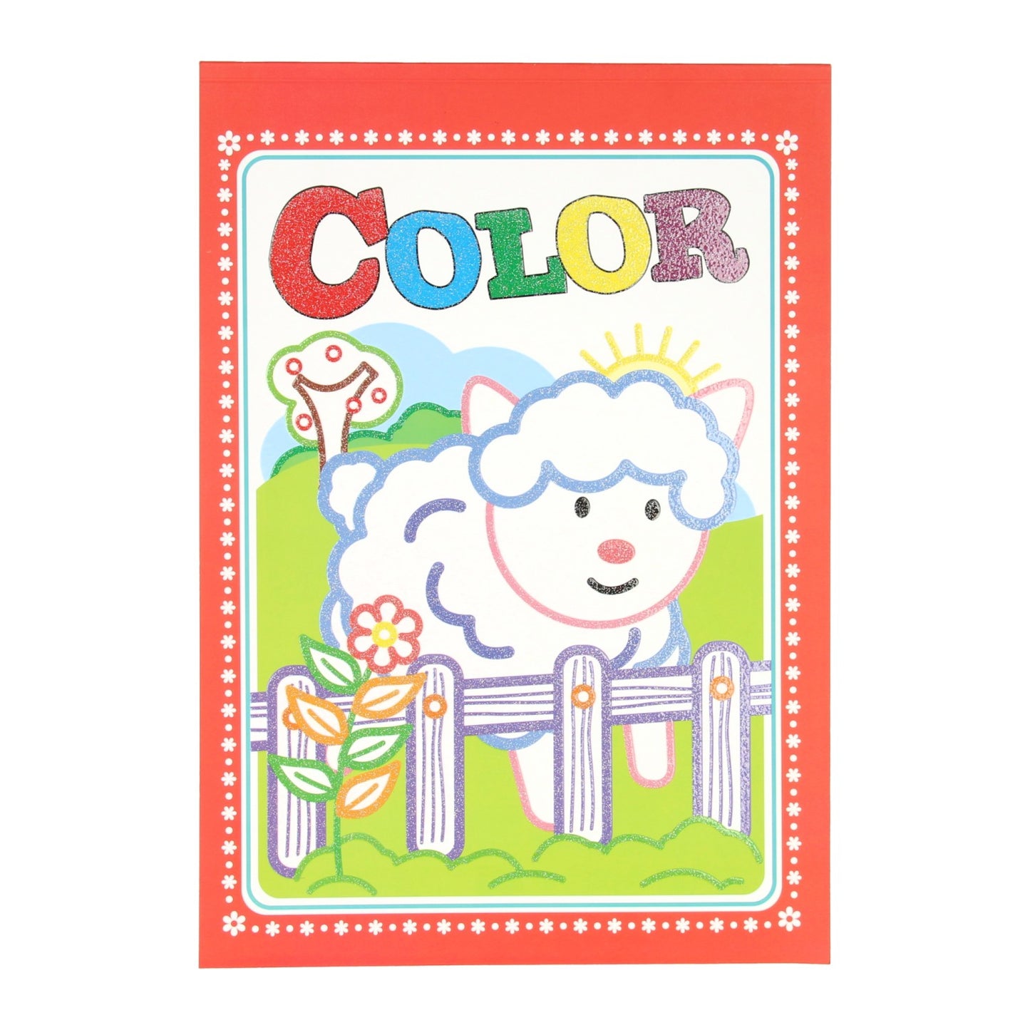 Libro a colori glitter