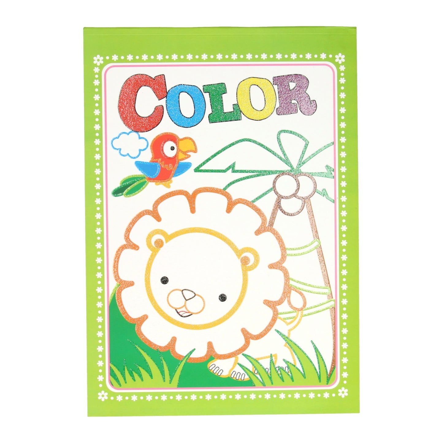 Libro a colori glitter