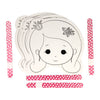 Colora e crea le tue maschere - Princess, 4st.