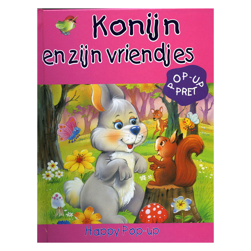 Libro Especials Nederland BV Pop-Up Libro Konijn y sus amigos