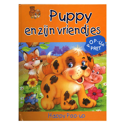 Boek Specials Nederland BV Pop-Up Boek Puppy en zijn Vriendjes