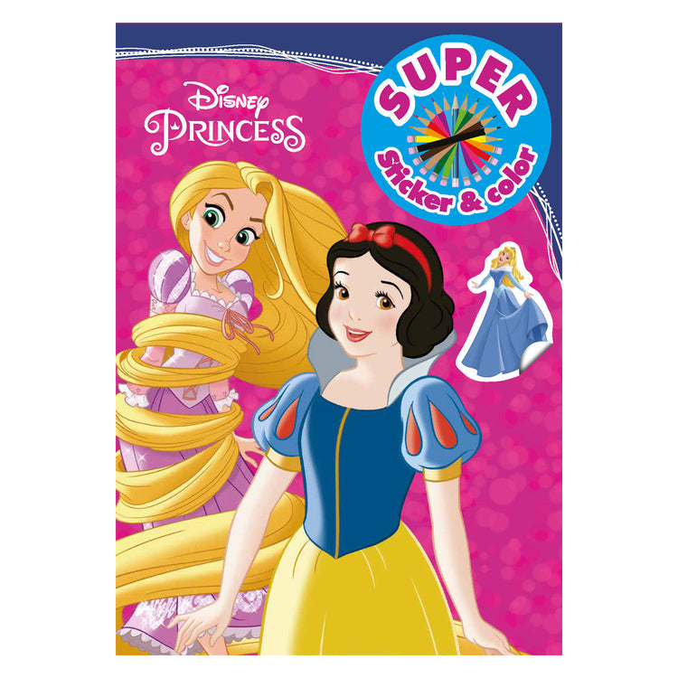 Libri speciali Nederland BV Princess Sticker Colorbook