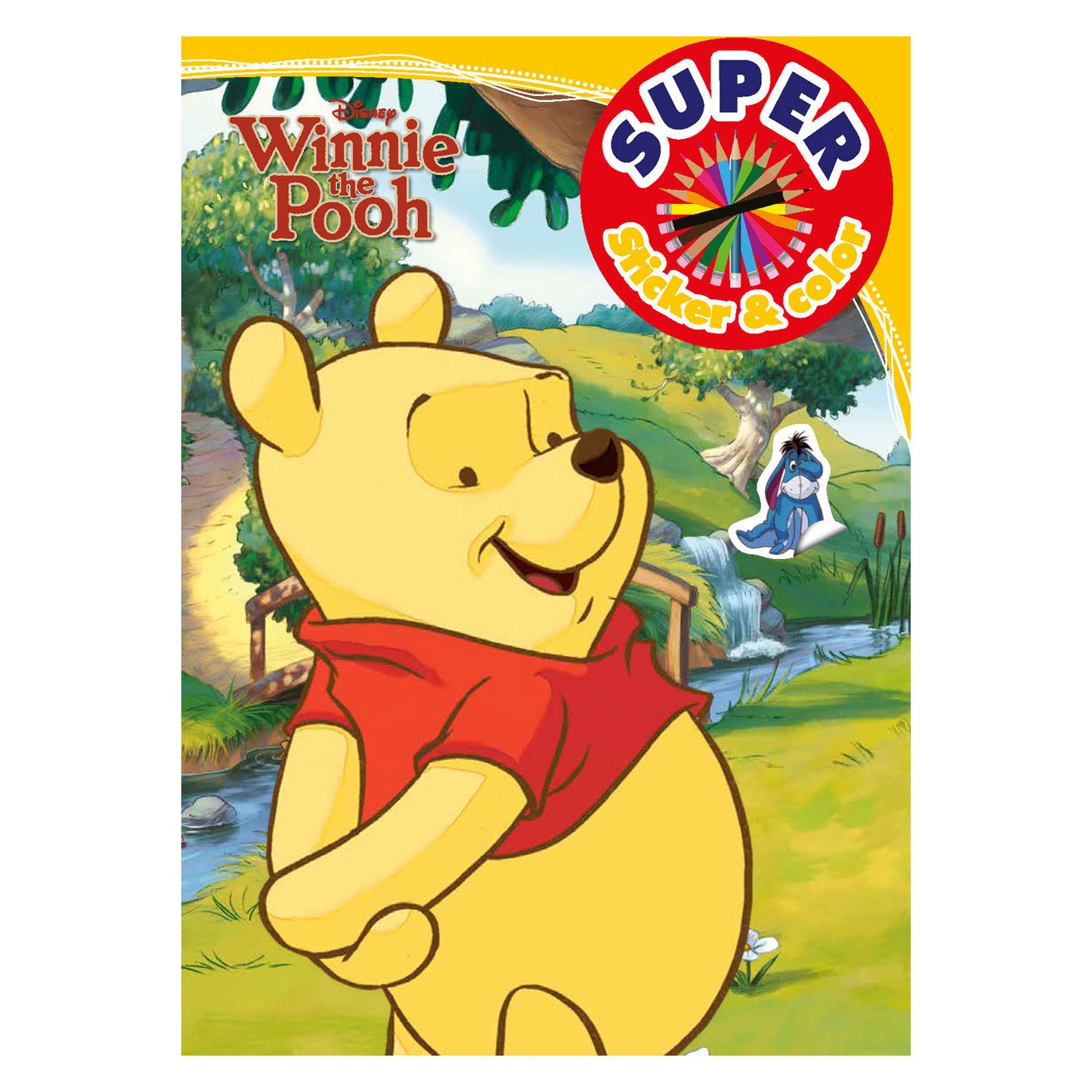 Libri speciali nederland bv de poeh super sticker colorbook