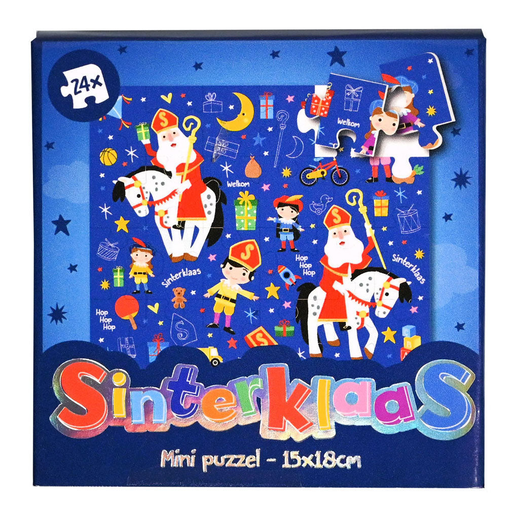 Vince Holland Mini Puzzle Sinterklaas, 24 °.