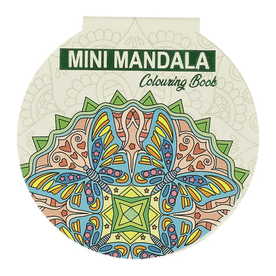 Gana la ronda del libro para colorear Holland Mini Mandala