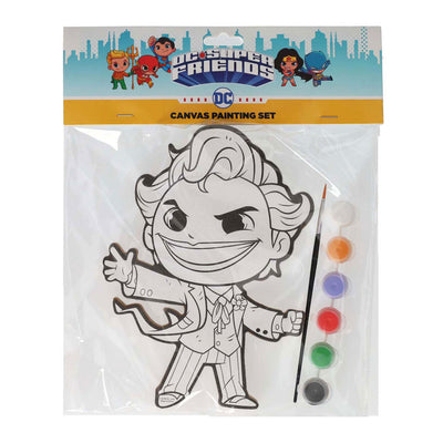 Wins Holland canvas painting DC Comics - The Joker - including brush and 6 paint colors