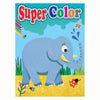 Boek specials nederland bv super kleurboek a4, 192 pag 4 ass (12 st