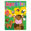 Boek specials nederland bv super kleurboek a4, 192 pag 4 ass (12 st