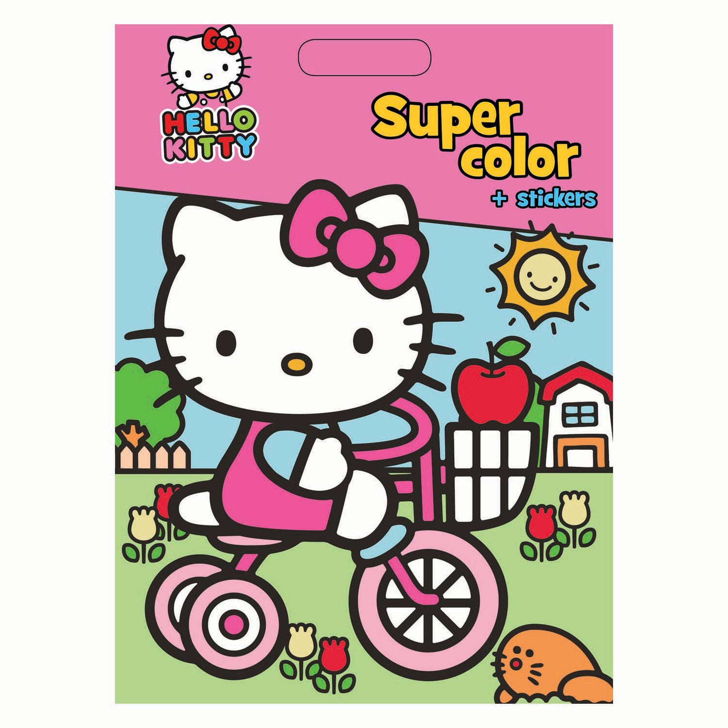 Prenota speciali Paesi Bassi, ad esempio il libro da colorare e gli adesivi di Hello Kitty