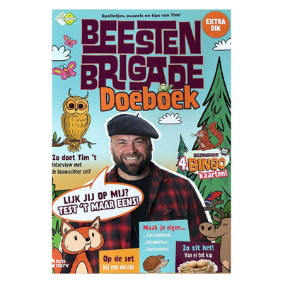 Libro speciale delle attività della brigata di animali Netherlands bv extra spesso