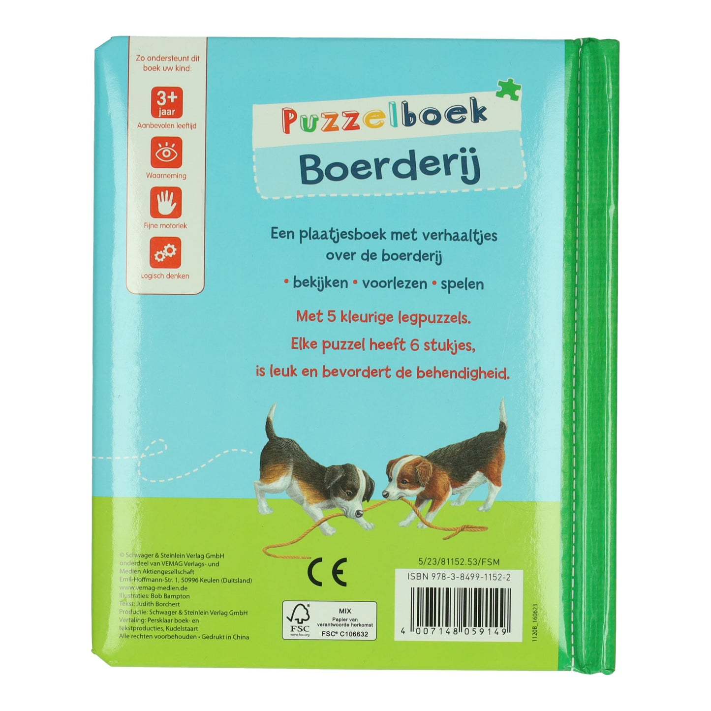 Vince la fattoria dei libri puzzle Olanda - 5 puzzle