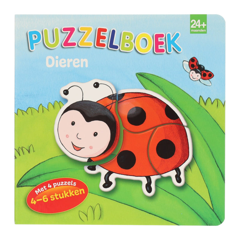 Vince l'Olanda Puzzle Book Animals - 4 puzzle
