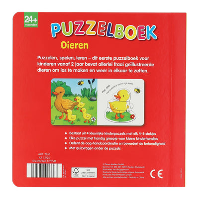 Wins holland puzzelboek dieren - 4 puzzels