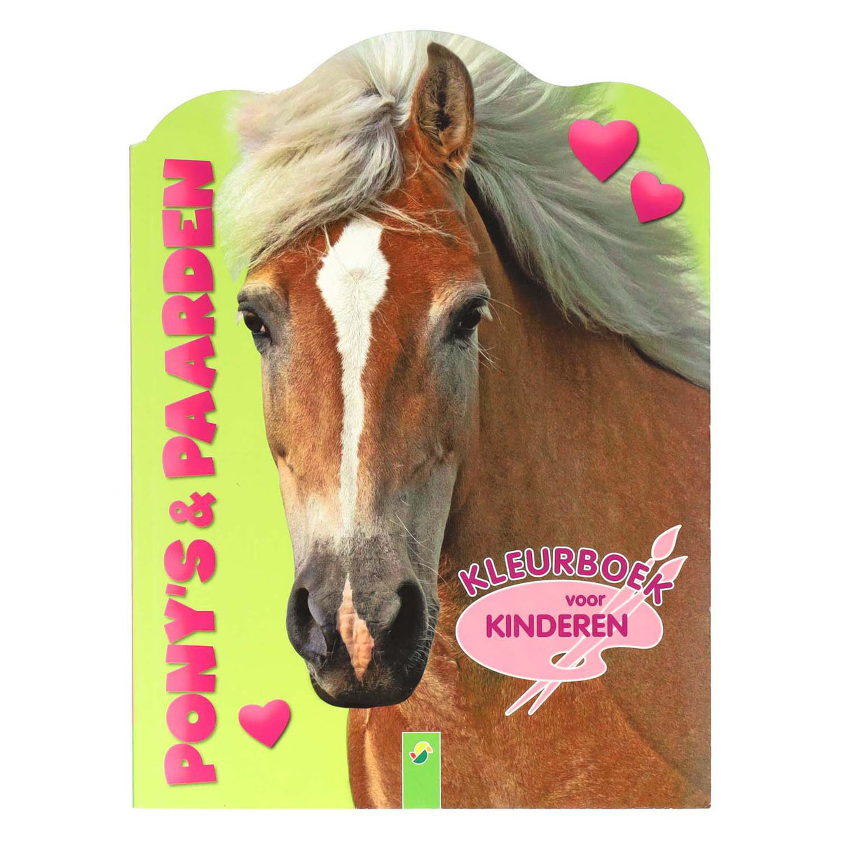 Vince l'Olanda Libro da colorare per bambini pony e cavalli, 96 pagine