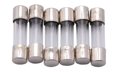 Dresselhaus Glass Fuses 5x20 SB-Mix 2x Each 2A, 3A, 5A Blister