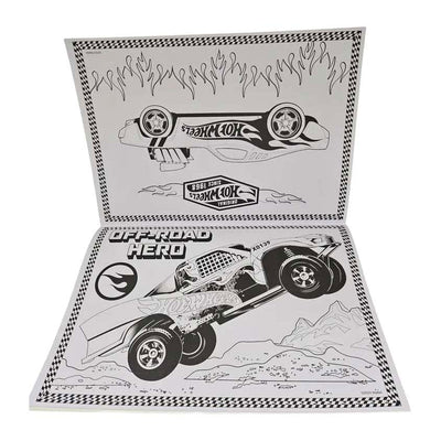 Prenota speciali libro di adesivi con poster Hot Wheels Netherlands bv