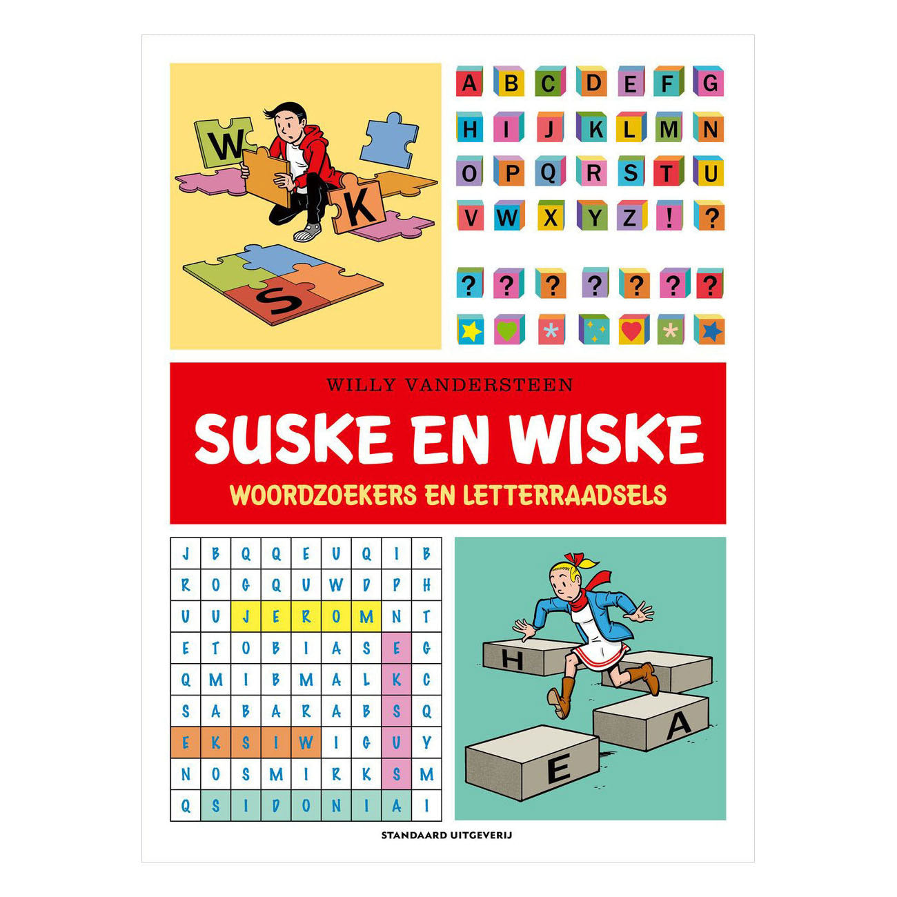 Vince Holland Suske en Wiske ricerche di parole e indovinelli con lettere