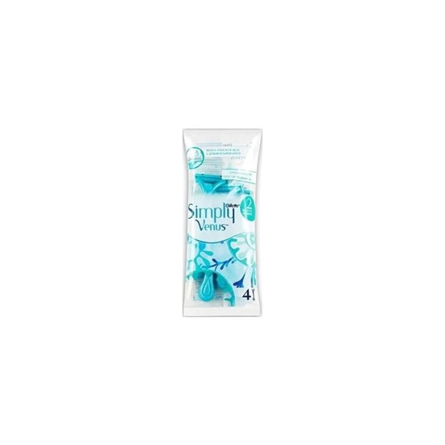Lamette da barba Gillette Venus 4 pezzi semplicemente 2