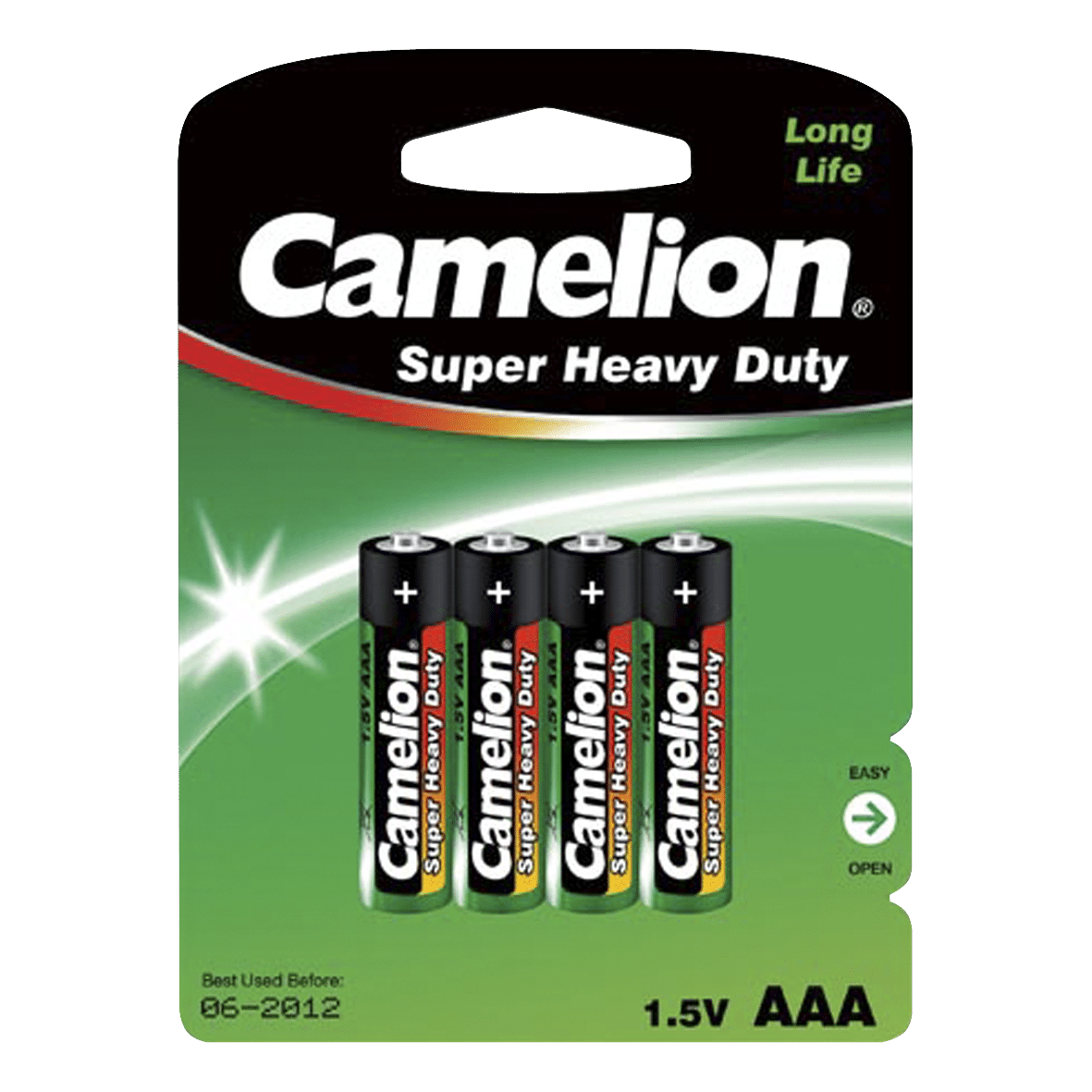 Jonotoys Batterie AAA Zink-Caron per 4 pezzi