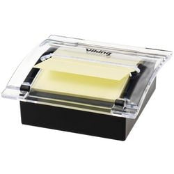 Dispenser per banconote pop-ip office depot 76x76mm trasparente-nero ricaricabile