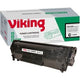 Cartucho de tinta toner vikingo hp q2612ax negro