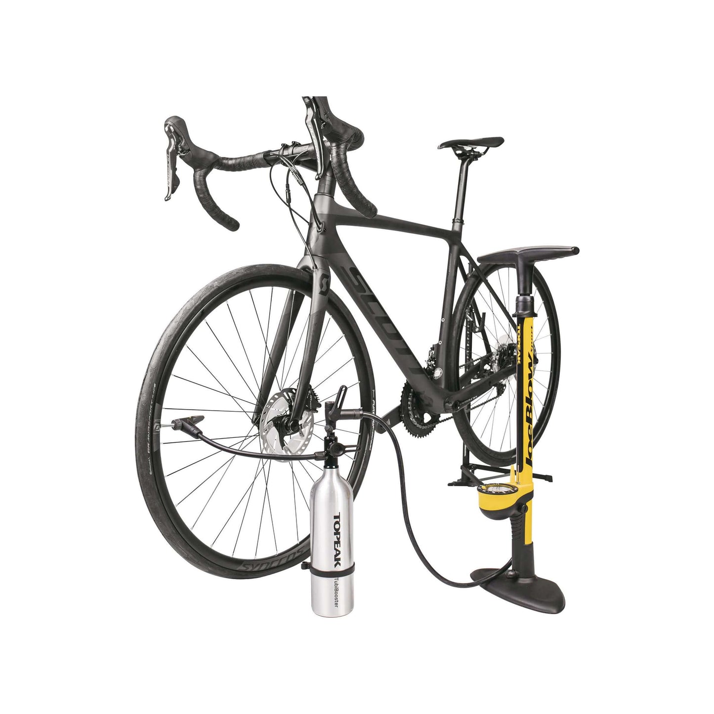 Topeak floor pump tubi booster x