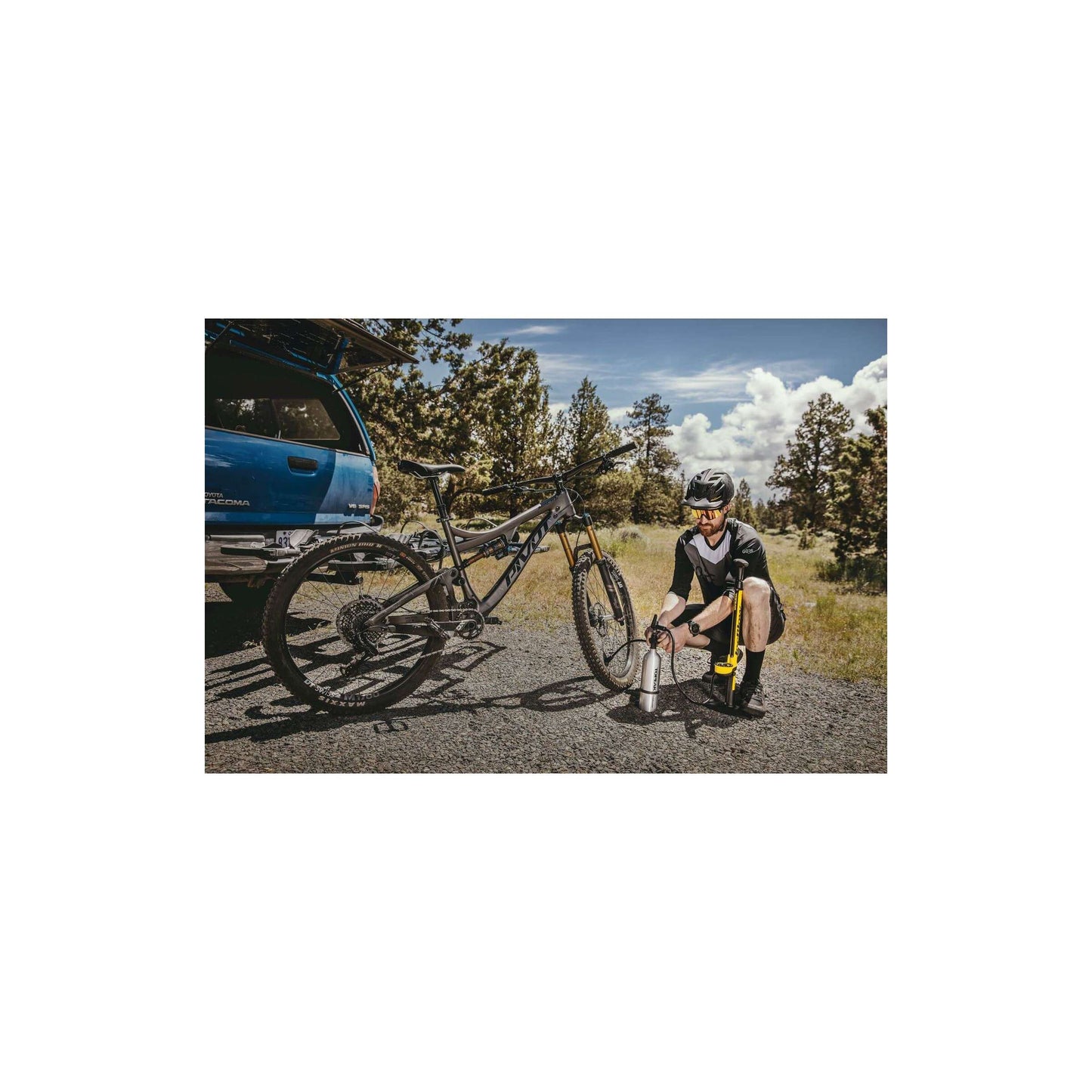 Topeak floor pump tubi booster x