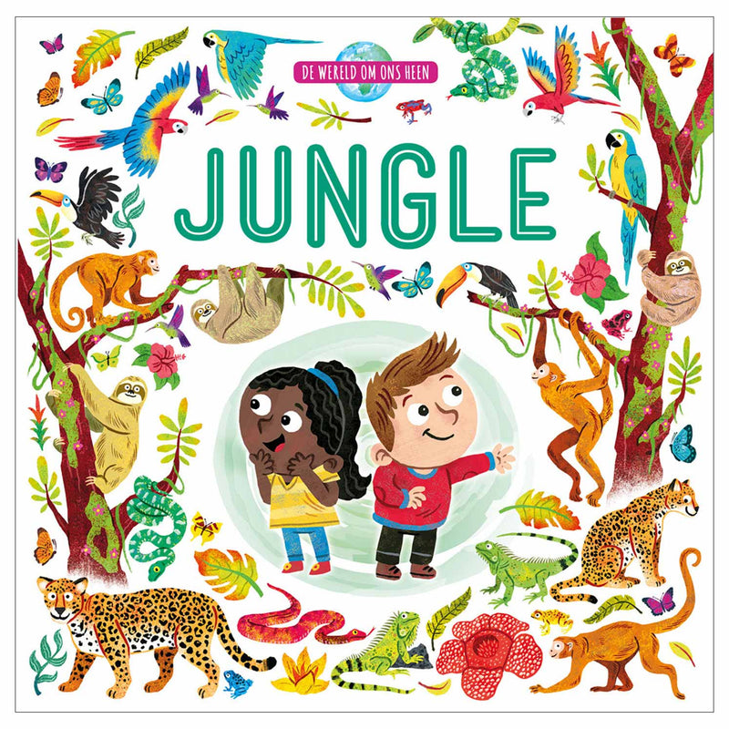 Rebo publishers kartonboek de wereld om ons heen - jungle