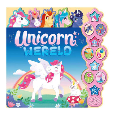 Libro sound book unicorn world