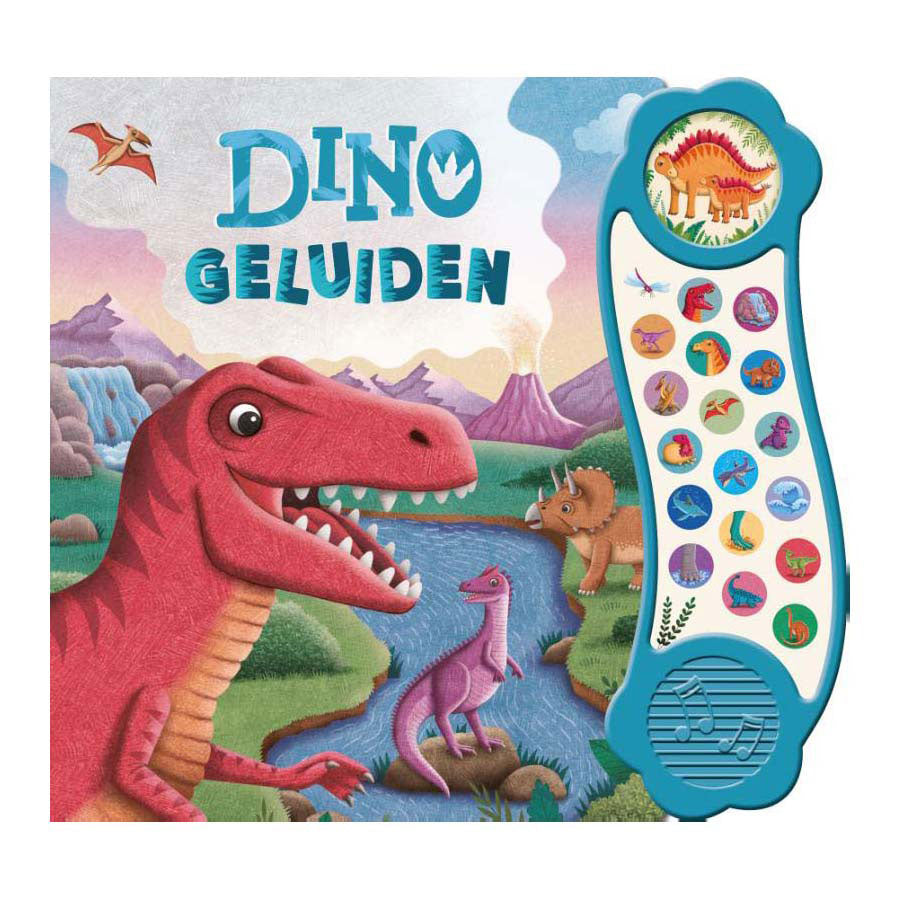 Libro de sonidos de dinosaurios de Rebo Publishers - 18 sonidos