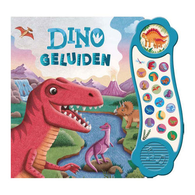 Libro con suoni di dinosauri della casa editrice Rebo - 18 suoni