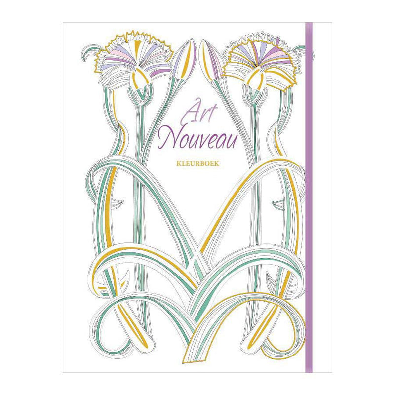 Rebo publishers art nouveau - kleurboek