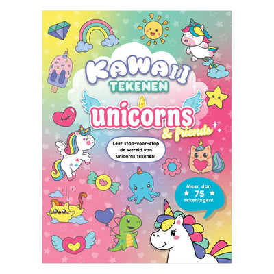 Rebo editori kawaii che disegnano gli amici degli unicorni