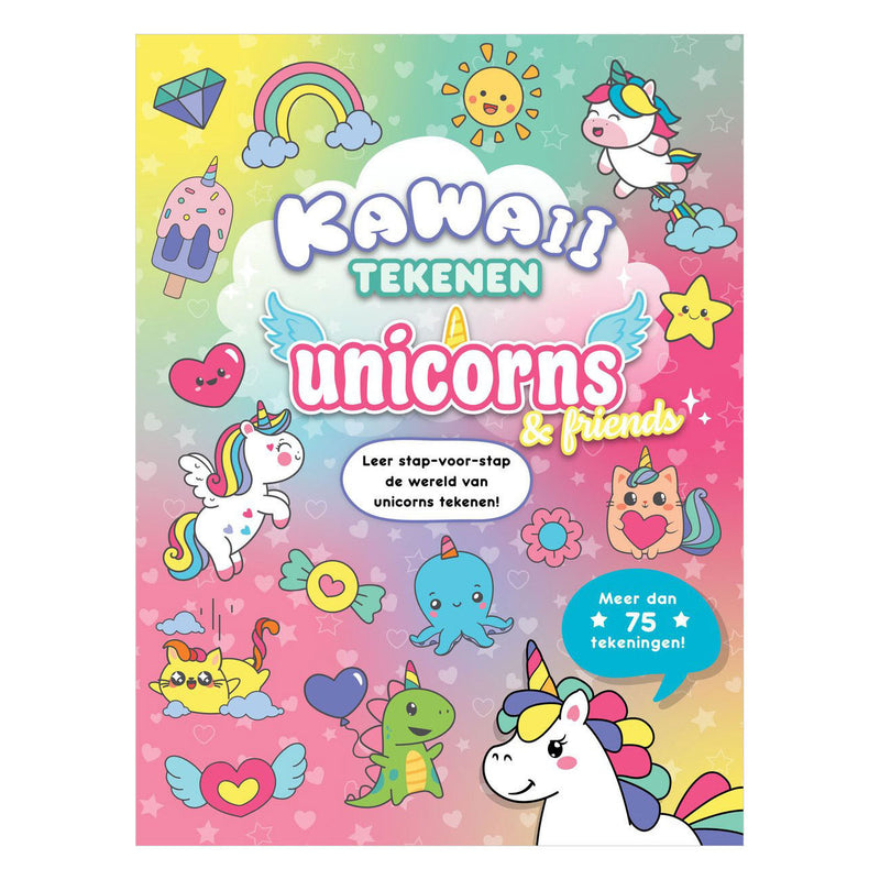 Rebo editores kawaii dibujando amigos unicornios