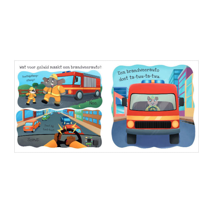 Editori Rebo cosa fa un camion dei pompieri? - cosa significa...? - libro dei sentimenti