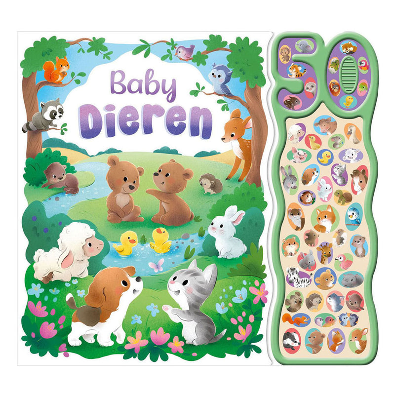 Rebo editores animales bebes - libro de 50 sonidos