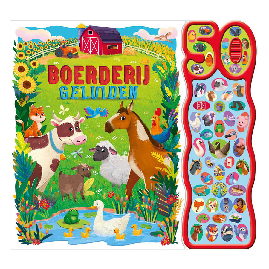 Rebo publishers boerderijgeluiden - 50-geluiden