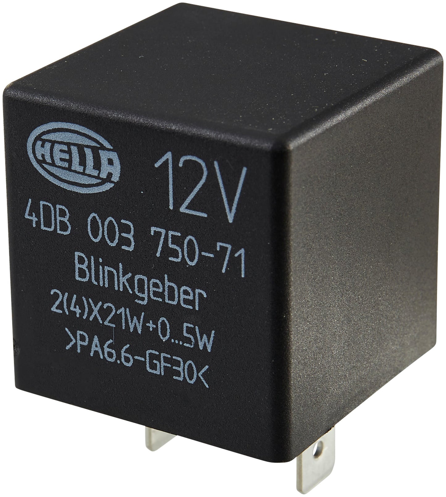 Hella knipperlicht turn signal unit 12 v 3-pole