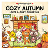 Autunno accogliente degli editori Rebo: libro da colorare carino e accogliente