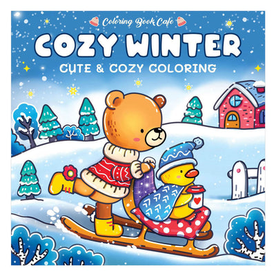Rebo publishers cozy winter - cute cozy kleurboek