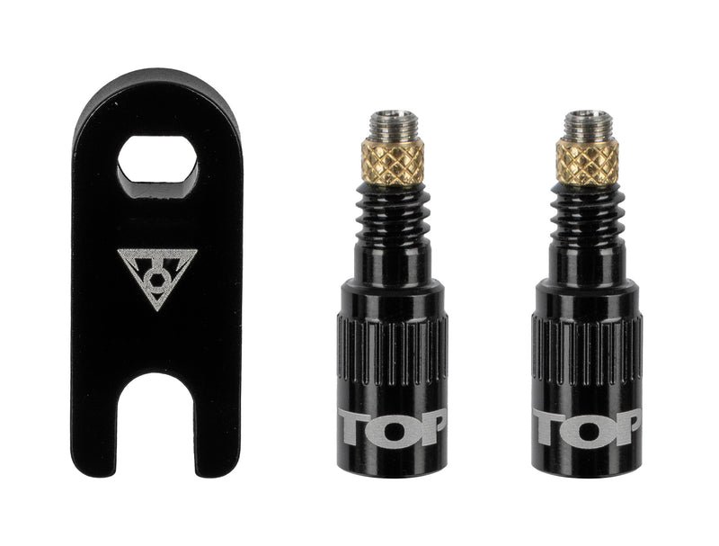 Adaptador de válvula de flujo turbo Topeak