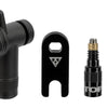 Combo turboflow topeak con cabezal rápido