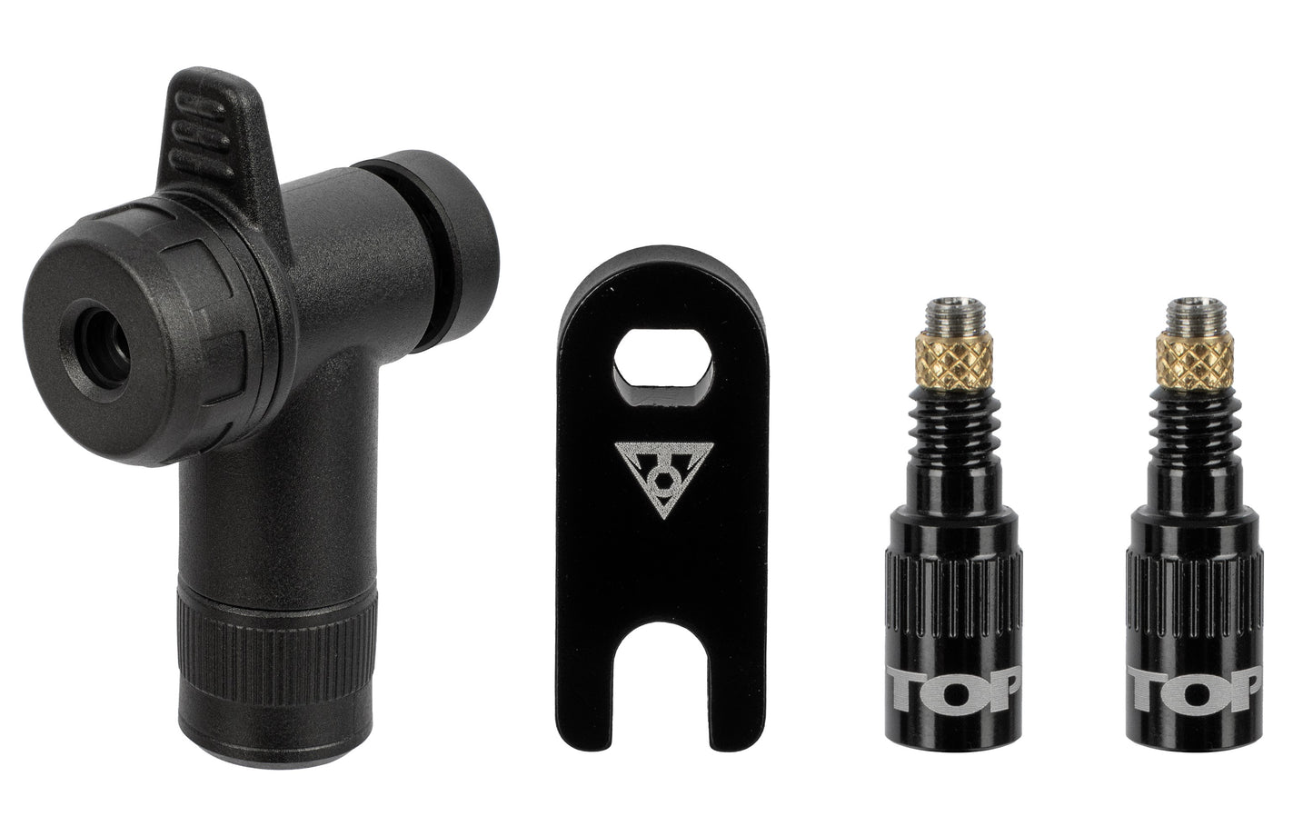 Combo turboflow topeak con cabezal rápido